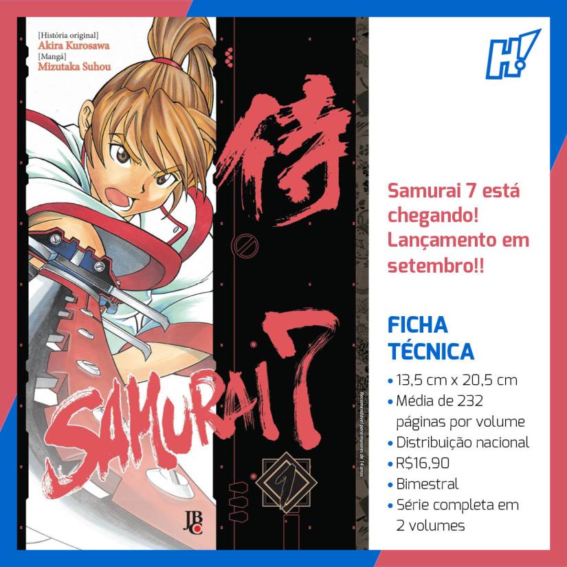 Detalhes do mangá Samurai 7 2