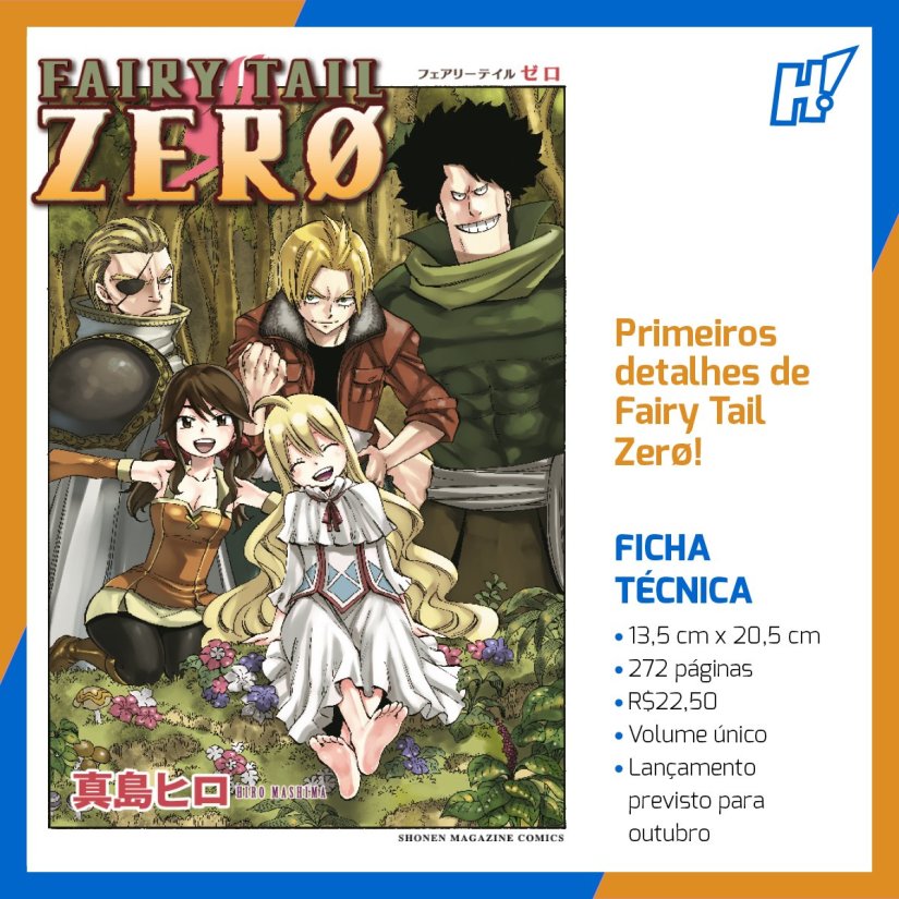 Relembrando detalhes do mangá Fairy Tail Zero 2